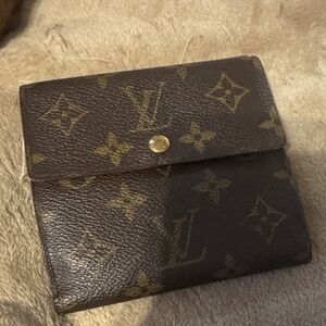 Louis Vuitton Brown Monogram Snap Wallet